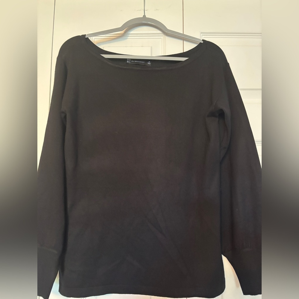 Black Long Sleeve Sweater